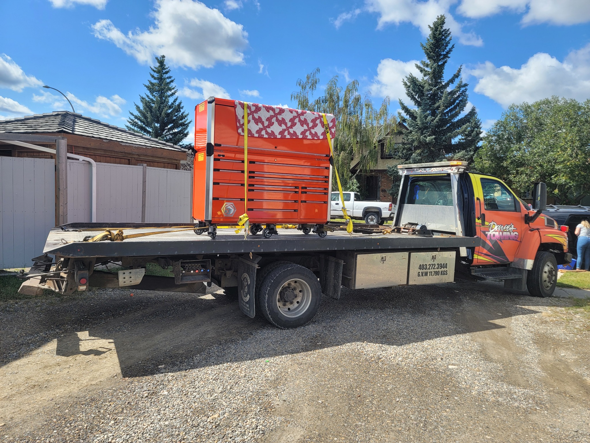 Heavy toolbox and equipment transport – Calgary